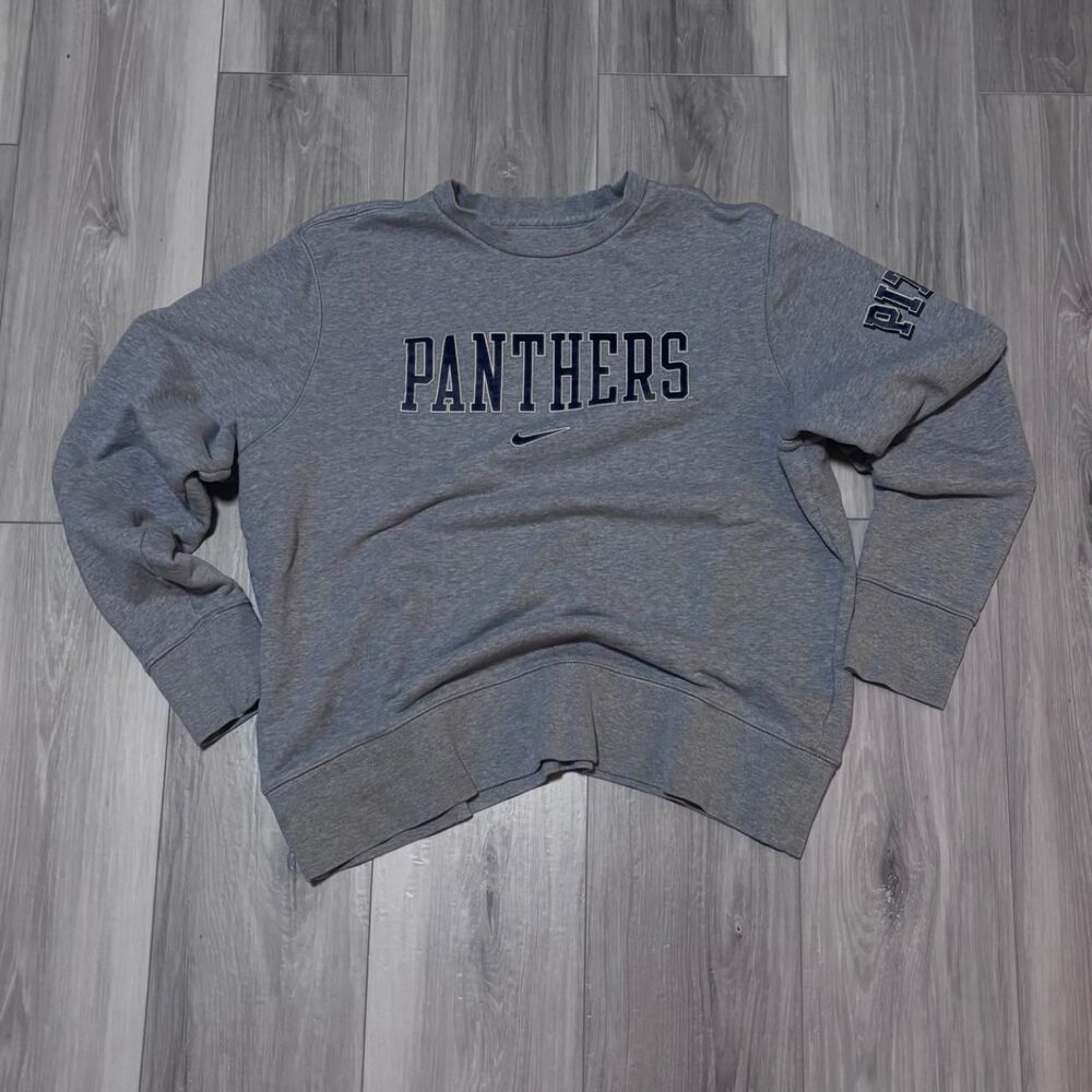 Pitt Nike Men's Grey Sweatshirt